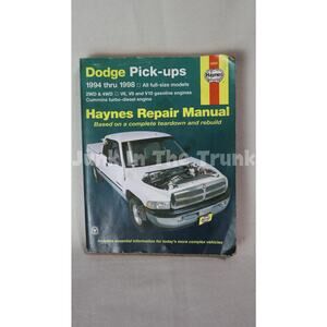 Haynes Dodge Pickup  1994-1998 Repair Manual